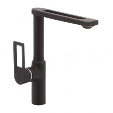 Змішувач для кухні Haiba Foster 017 чорний (HB0967)