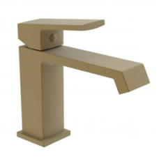 Змішувач для умивальника HAIBA GAUDI 001 BRUSHED GOLD (HB9583)