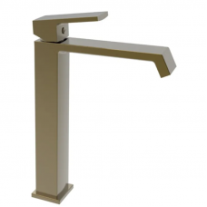 Змішувач для умивальника Haiba GAUDI 001 (HIGH) BRUSHED GOLD (HB9597)