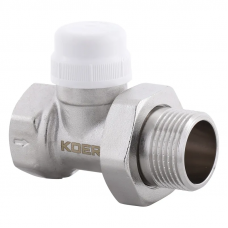 Кран термостатичний прямий Koer KR.923 - 1" (KR2890)