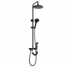 Душова колона із змішувачем Haiba Markus 009-J Black (HB3976)