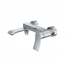 Змішувач для ванни Haiba Bolero 009 короткий вилив з поворотним перемикачем (HB9578)