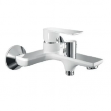 Змішувач для ванни HAIBA ALEX 009 EURO WHITE-CHROME (HB9568)