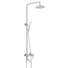 Душова колона зі змішувачем (нерж.сталь) Haiba NOX-009-J (HB2790)