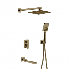 Вбудована душова система Haiba KUBUS 009 (INNER) BRUSHED GOLD (HB9629)