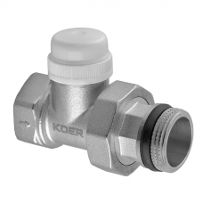 Кран термостатичний "антипротікання" прямий Koer KR.923-Gi - 1" (KR5638)
