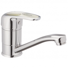 Змішувач для умивальника Haiba Magic 555 (15 см) з сіркою ручкою (HB0670)